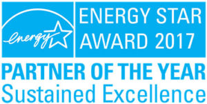 Energy Star Award 2017, Partner of the Year in Sustained Excellence