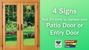 Signs to Replace Patio Door Entry Door