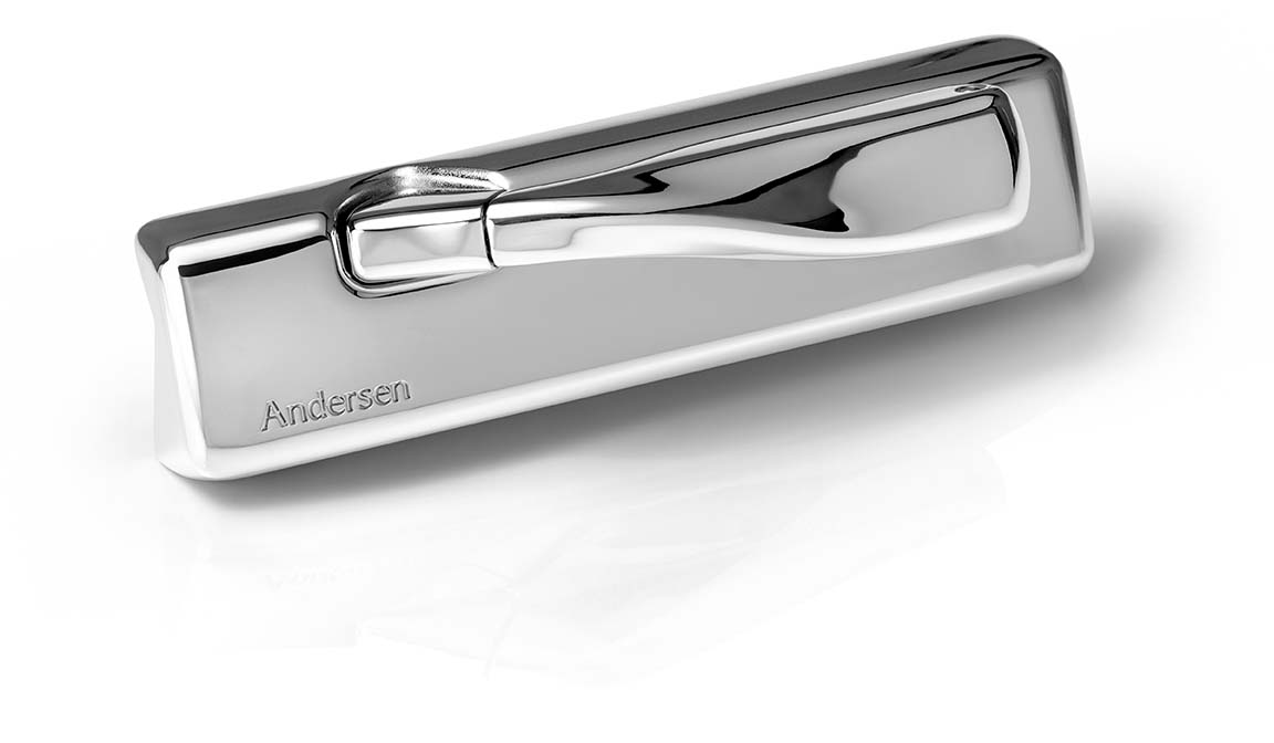Andersen window hardware colors - Polished Chrome