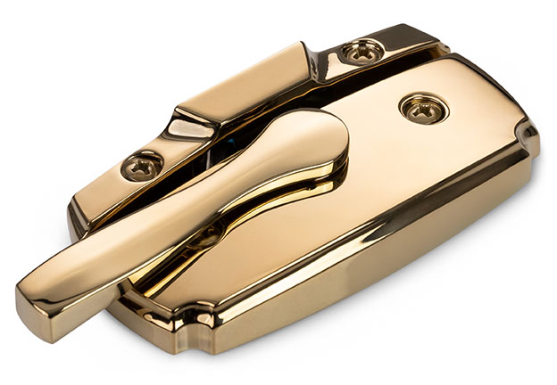 Andersen window hardware colors - Bright Brass