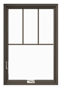 Renewal by Andersen window grille options - farmhouse grille