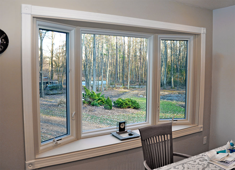 Beautiful bay window installation by Richmond Window