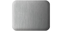 Brushed Nickel finish color sample