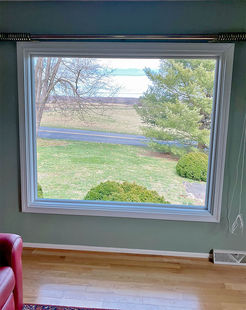 Picture windows installed by professional window installers