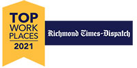 Top Work Places winner icon