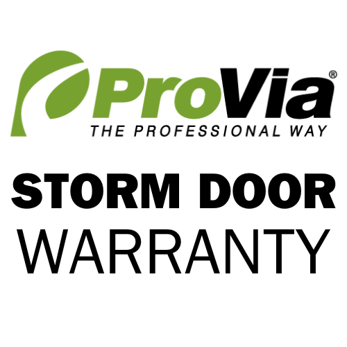 ProVia Storm Door Warranty image