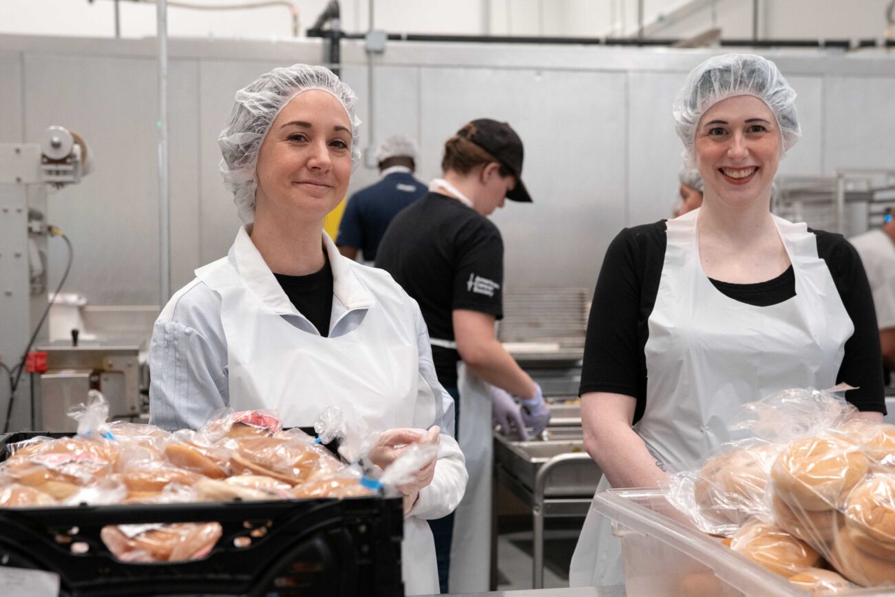 Richmond Windows and Renewal by Andersen staff serving with Feed More